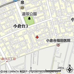 千葉県千葉市若葉区小倉台3丁目32-1周辺の地図