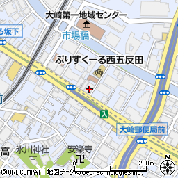 杏呑家周辺の地図