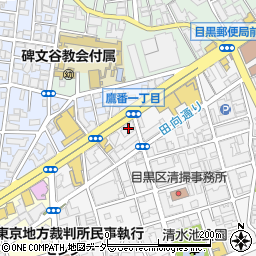ニチイケアセンター目黒本町周辺の地図