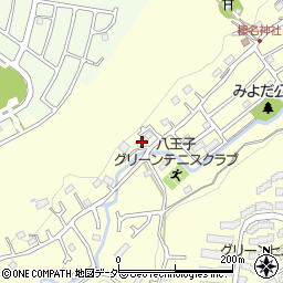 東京都八王子市寺田町876周辺の地図