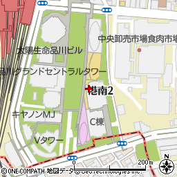 品川インターシティ郵便局 ＡＴＭ周辺の地図