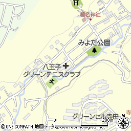 東京都八王子市寺田町755-11周辺の地図