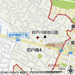 東京都狛江市岩戸南4丁目15周辺の地図