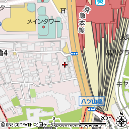 東京都港区高輪4丁目22-6周辺の地図