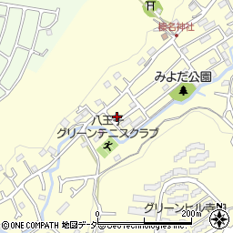 東京都八王子市寺田町754-14周辺の地図