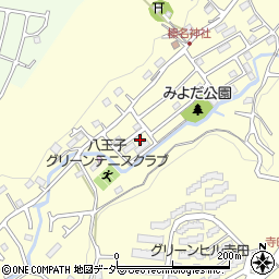 東京都八王子市寺田町755-10周辺の地図