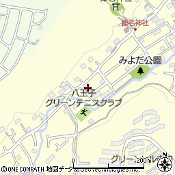 東京都八王子市寺田町754-15周辺の地図