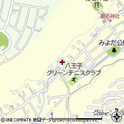 東京都八王子市寺田町874周辺の地図