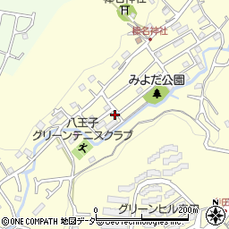 東京都八王子市寺田町755-3周辺の地図