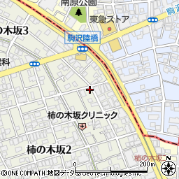 東京都目黒区柿の木坂2丁目9-20周辺の地図