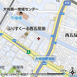 ＮＴＴ大崎ビル周辺の地図