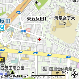 カージェ五反田周辺の地図
