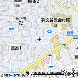 東京都目黒区鷹番1丁目7-12周辺の地図