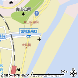 泉都オータニホテル周辺の地図