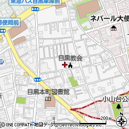 〒152-0002 東京都目黒区目黒本町の地図