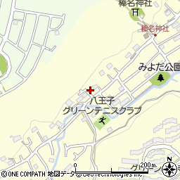 東京都八王子市寺田町871-9周辺の地図