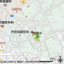 山梨県甲府市後屋町566-9周辺の地図