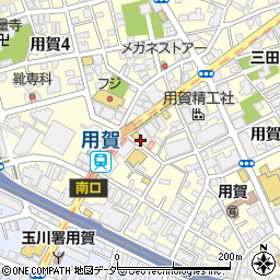 手塚精肉店周辺の地図