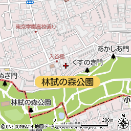 東京都目黒区下目黒5丁目34-17周辺の地図