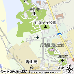 京都府京丹後市峰山町古殿12周辺の地図