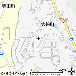 東京都八王子市大船町157周辺の地図