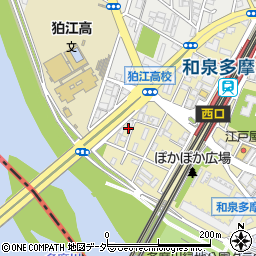 東京都狛江市東和泉4丁目8-2周辺の地図