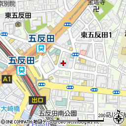 炭火と酒と肴　田兵衛周辺の地図