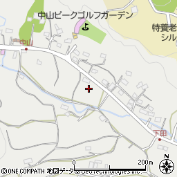 東京都八王子市中山375周辺の地図