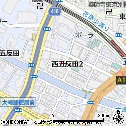 徳井記念五反田メンタルクリニック周辺の地図