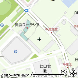 東京中央木材市場周辺の地図