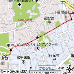 東京都目黒区下目黒3丁目13-8周辺の地図