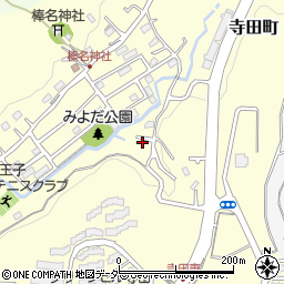 東京都八王子市寺田町734-4周辺の地図