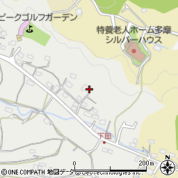 東京都八王子市中山88周辺の地図