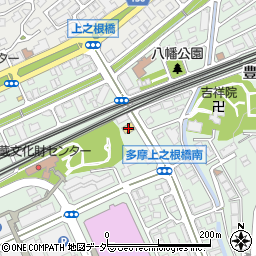 夢庵多摩センター店周辺の地図