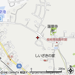 千葉県山武市椎崎周辺の地図