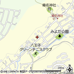 東京都八王子市寺田町863周辺の地図