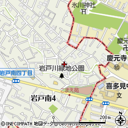 東京都狛江市岩戸南3丁目24-9周辺の地図