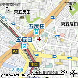 武田塾　五反田校周辺の地図