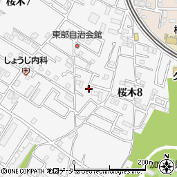 桜木東第4公園周辺の地図