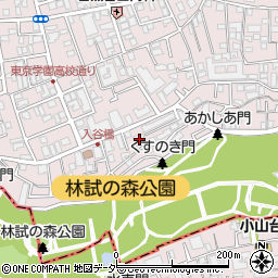 東京都目黒区下目黒5丁目34-23周辺の地図