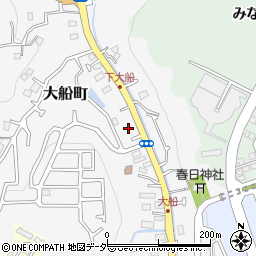東京都八王子市大船町217周辺の地図