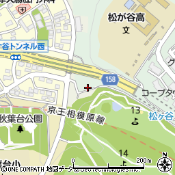 東京都八王子市松が谷78周辺の地図