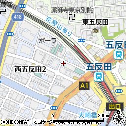 ハンバーガー Bar SNATCH バー スナッチ 五反田店周辺の地図