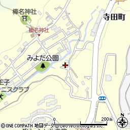 東京都八王子市寺田町742-2周辺の地図