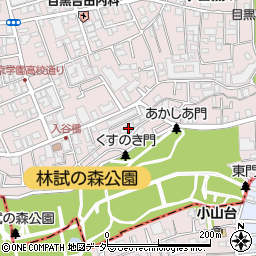 東京都目黒区下目黒5丁目34-28周辺の地図