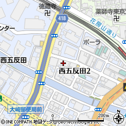 エア・ウォーター防災株式会社東京本社呼吸器事業部周辺の地図