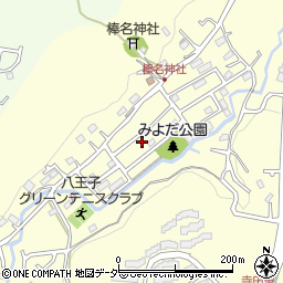 東京都八王子市寺田町757-4周辺の地図