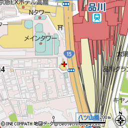 京急ストア高輪店周辺の地図