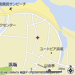 兵庫県美方郡新温泉町浜坂1633周辺の地図
