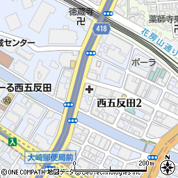 株式会社日本テクニクス　東京事業所周辺の地図